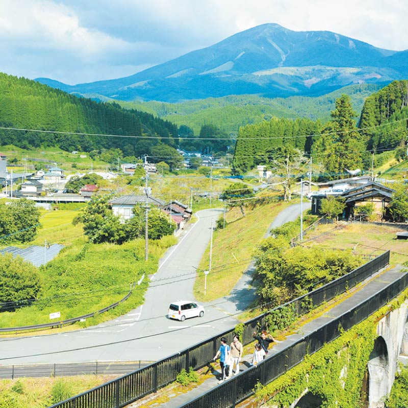 北里コース 小国町