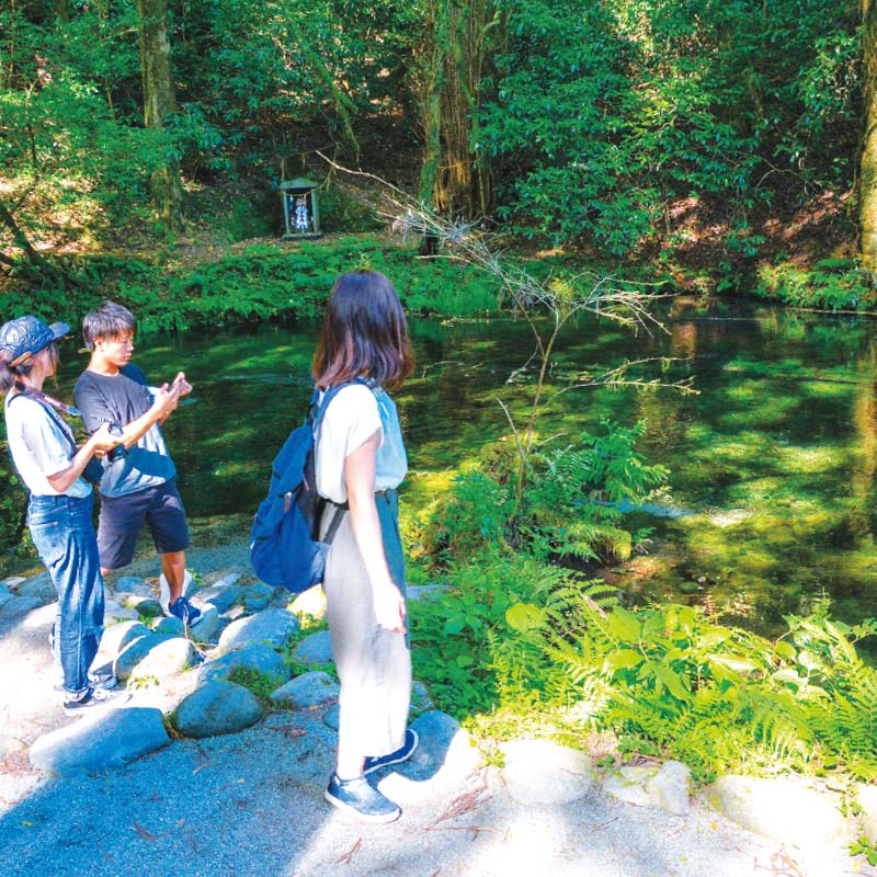 池山水源コース 産山村