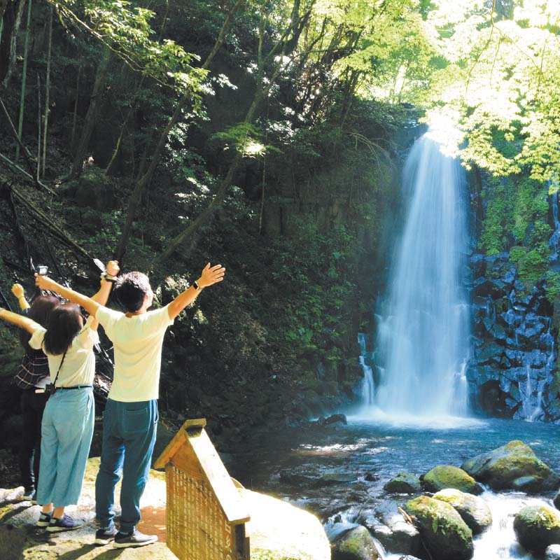 滝コース 西原村